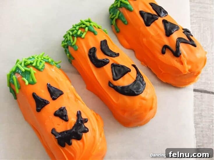 Halloween Jack O Lantern Twinkies