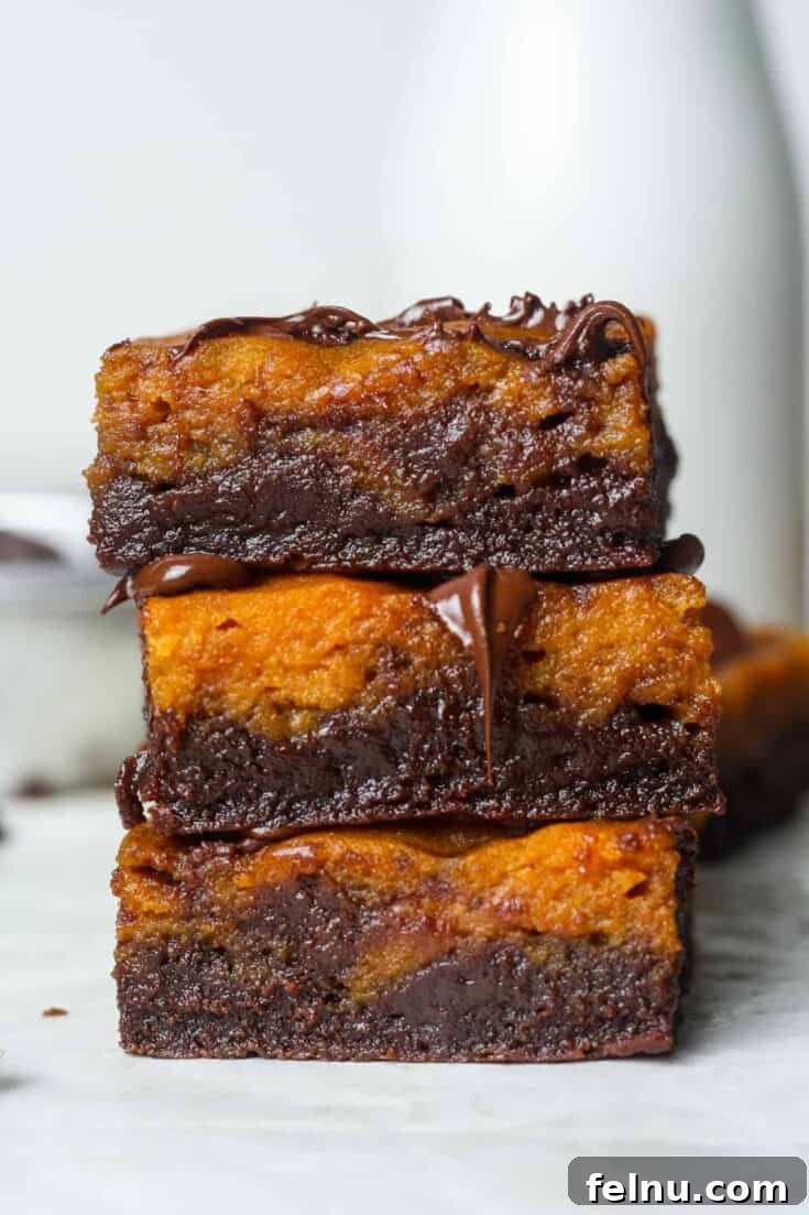 Pumpkin Brownies