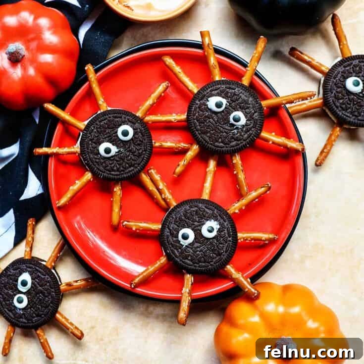 Oreo Spider Cookies