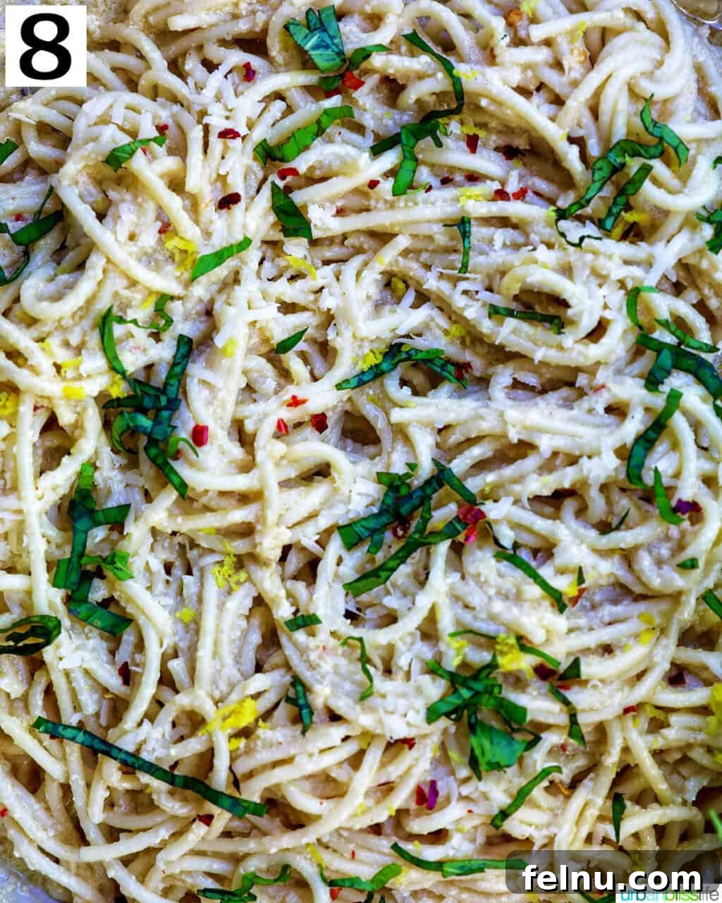 Tahini Sweet Treat 13 Close-up of delicious tahini pasta.
