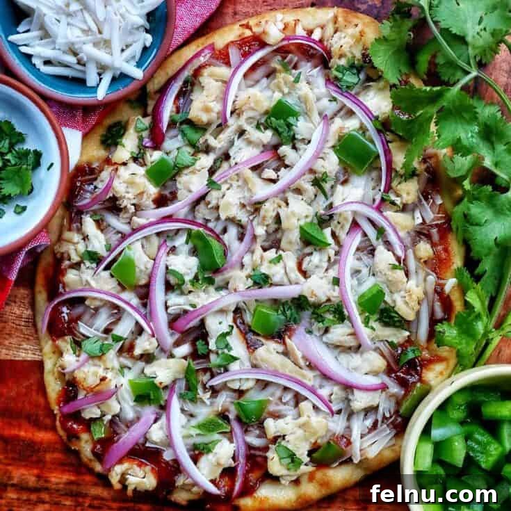 Barbecue Chicken Flatbread