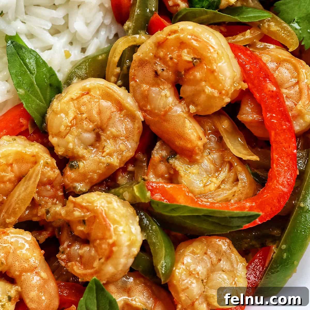 Thai Basil Shrimp