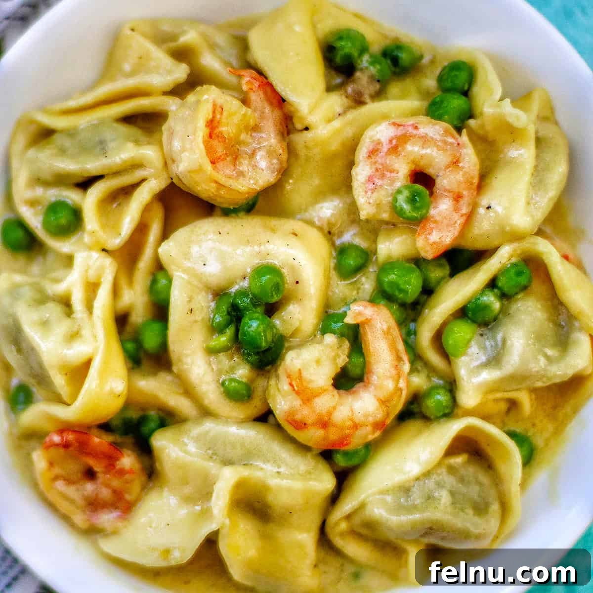 Dairy-Free Shrimp with Tortellini