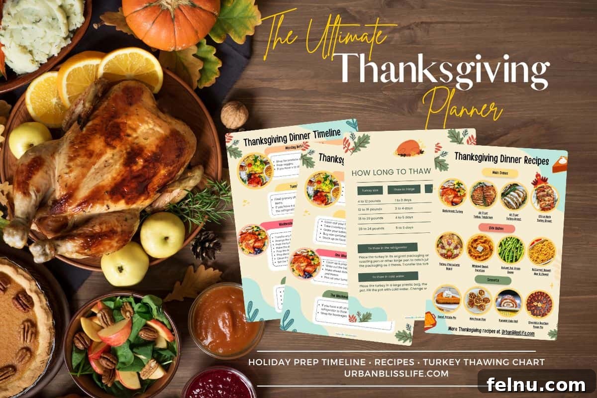 Dairy-Free Thanksgiving: 35 Delicious Recipes for Everyone 7 The Ultimate Thanksgiving Planner Printables for a Seamless Holiday