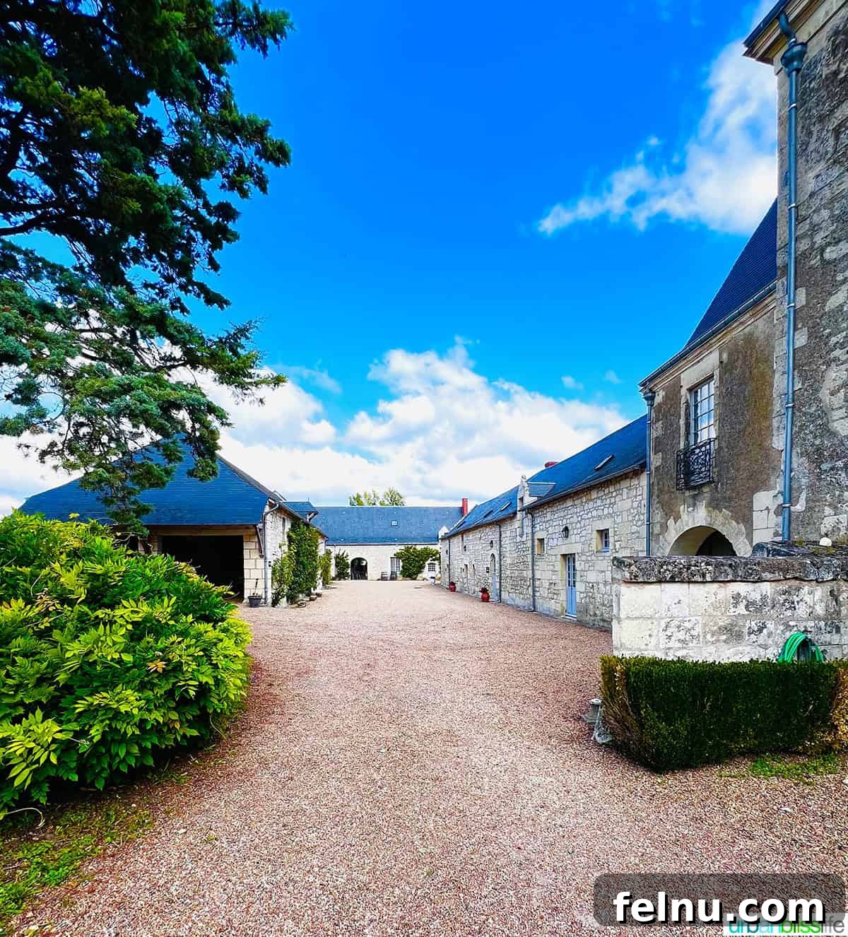 Chateau de Miniere Garden: A serene view of the lush gardens surrounding the chateau, perfect for a relaxing stroll.