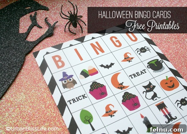 Spooktacular Free Printable Halloween Bingo 4 Halloween Bingo Cards Printables 03