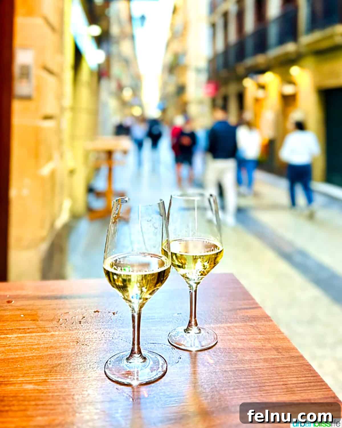 Txakoli Wine Explained: Basque Country's Unique Sip 4 txakoli wine in two glasses