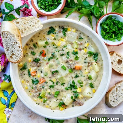 Tuscan Kale and White Bean Soup: A Hearty Italian Classic 23 Corn and Sausage Chowder