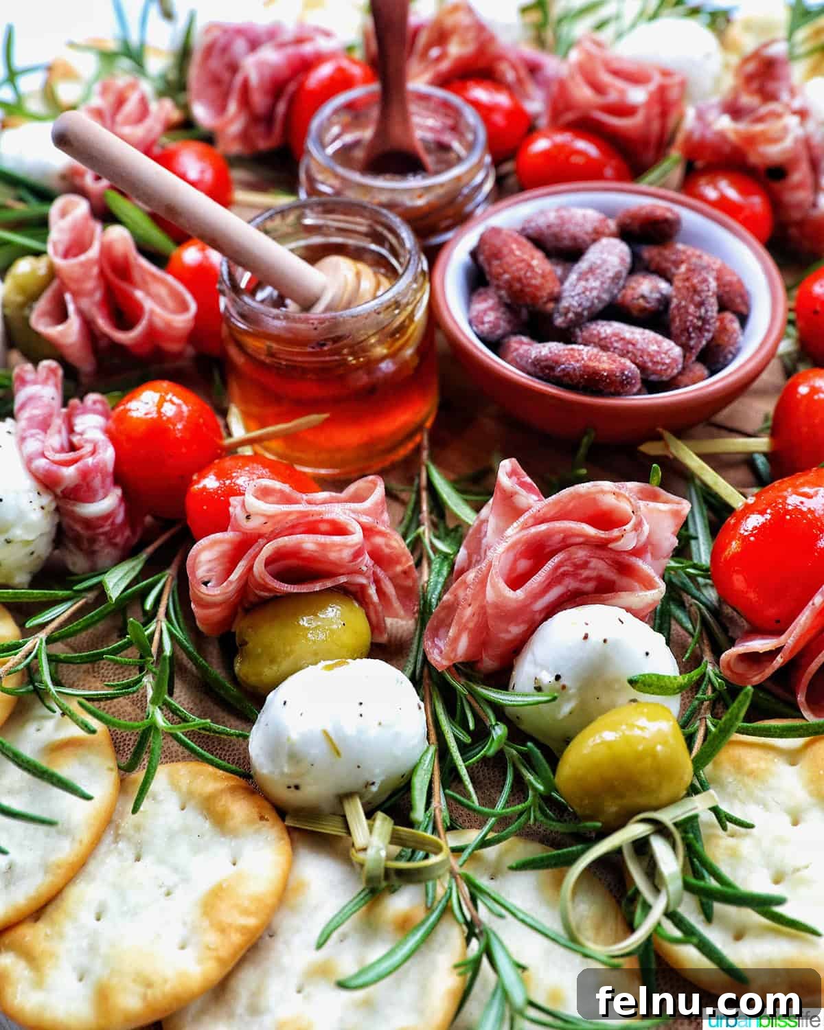 Antipasto Holiday Wreath 15 Antipasto Christmas wreath appetizer