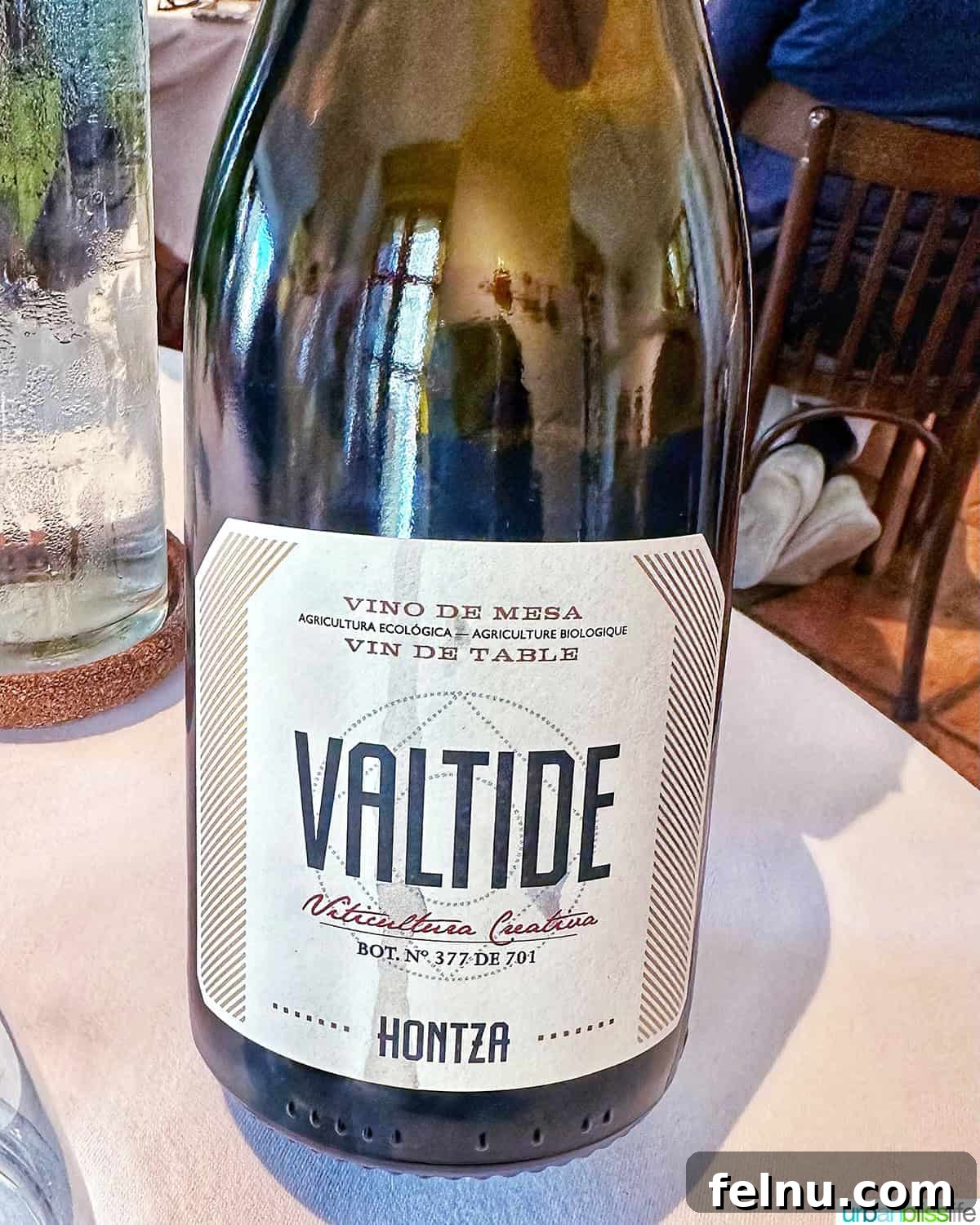 Bottle of Valtide Rioja