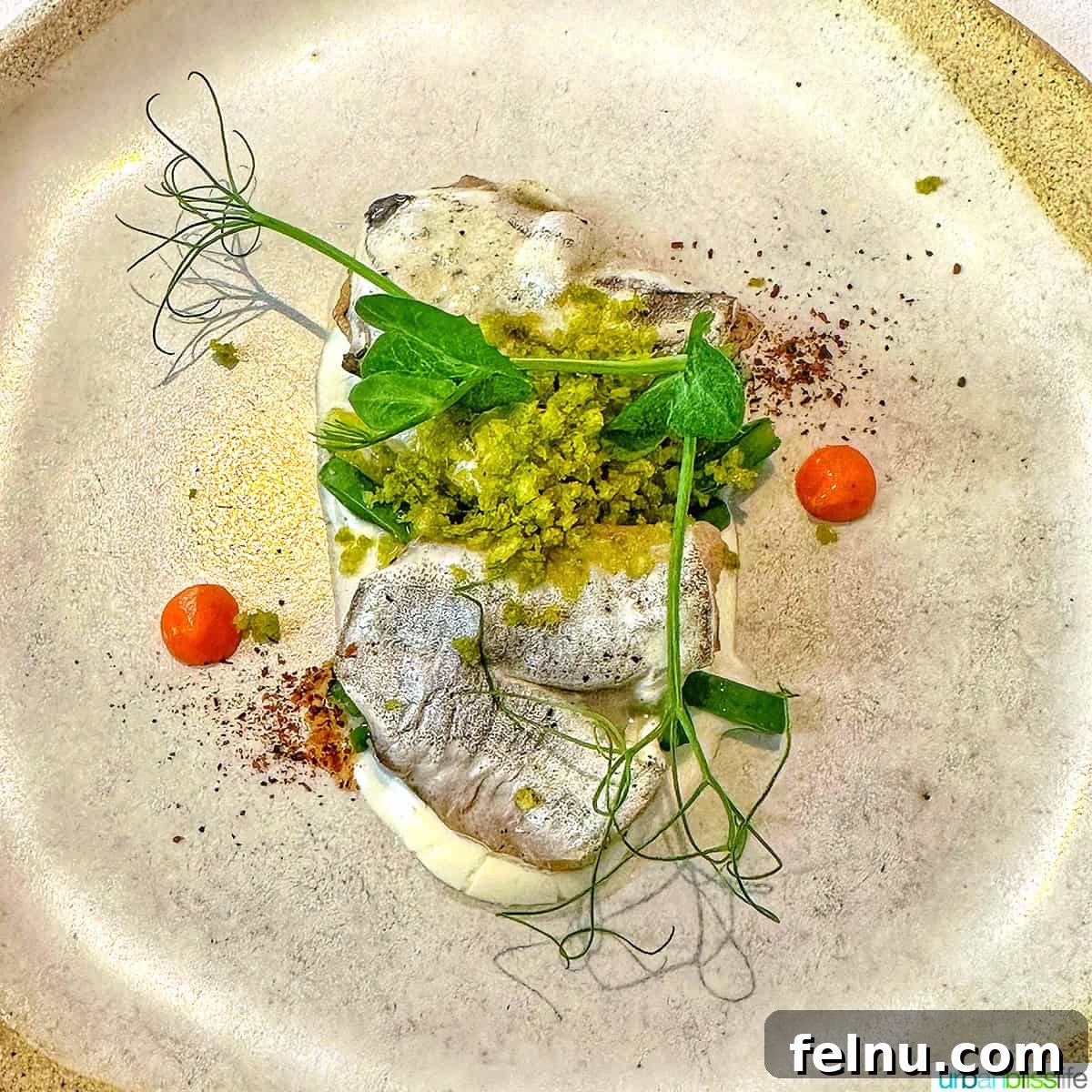 Beautiful Plate of Food at Kokotxa Restaurant in San Sebastian