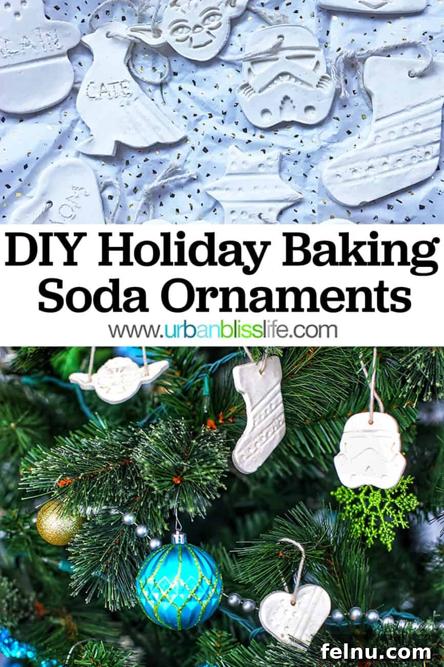 Baking Soda Clay Keepsake Decorations 9 DIY baking soda ornaments