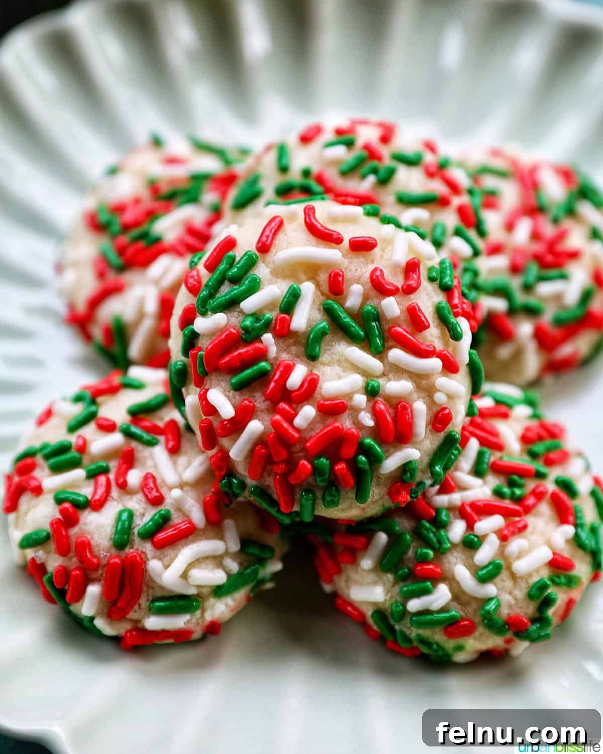Stacked Christmas Cookies