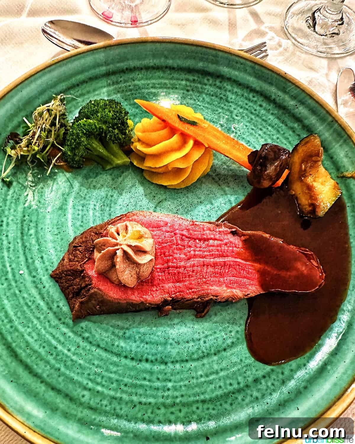 AmaWaterways: A Gastronomic Journey on Europe's Rivers 19 AmaWaterways River Cruise Steak Dinner