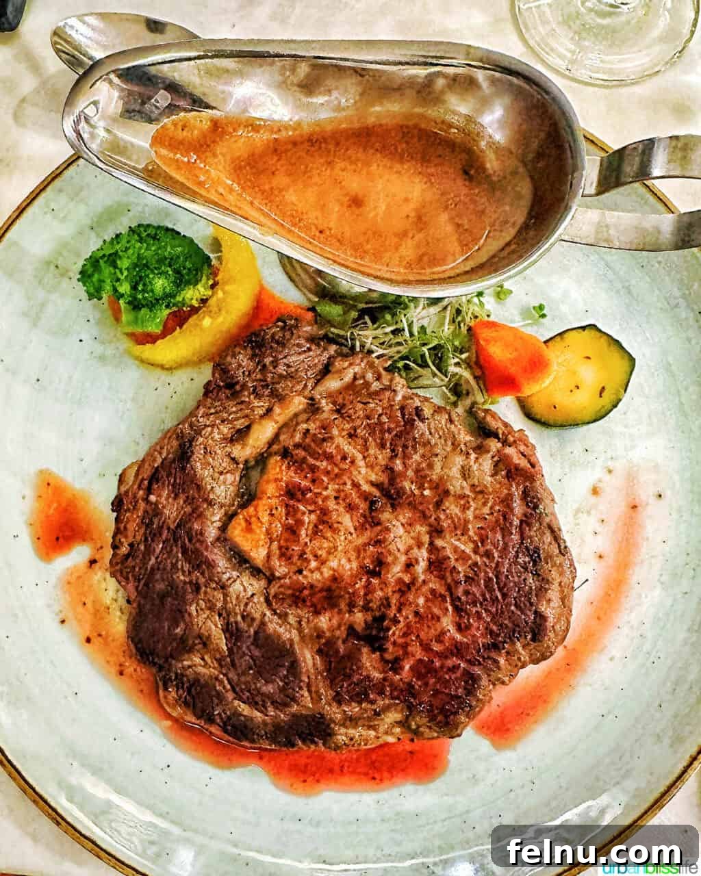 AmaWaterways: A Gastronomic Journey on Europe's Rivers 23 AmaWaterways River Cruise Ribeye Steak