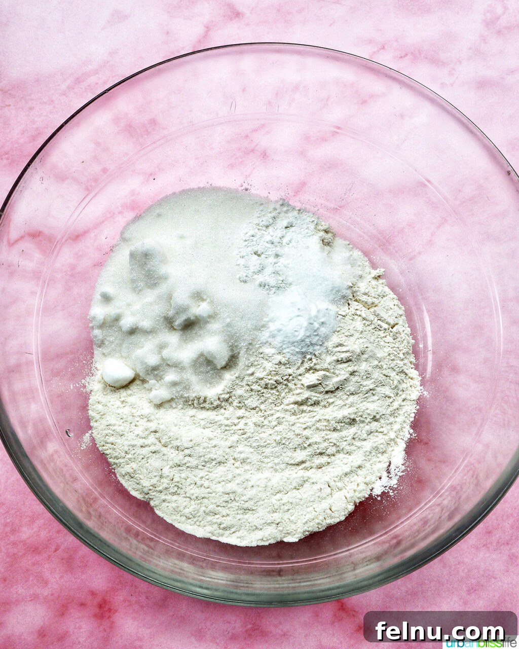 bowl with flour.