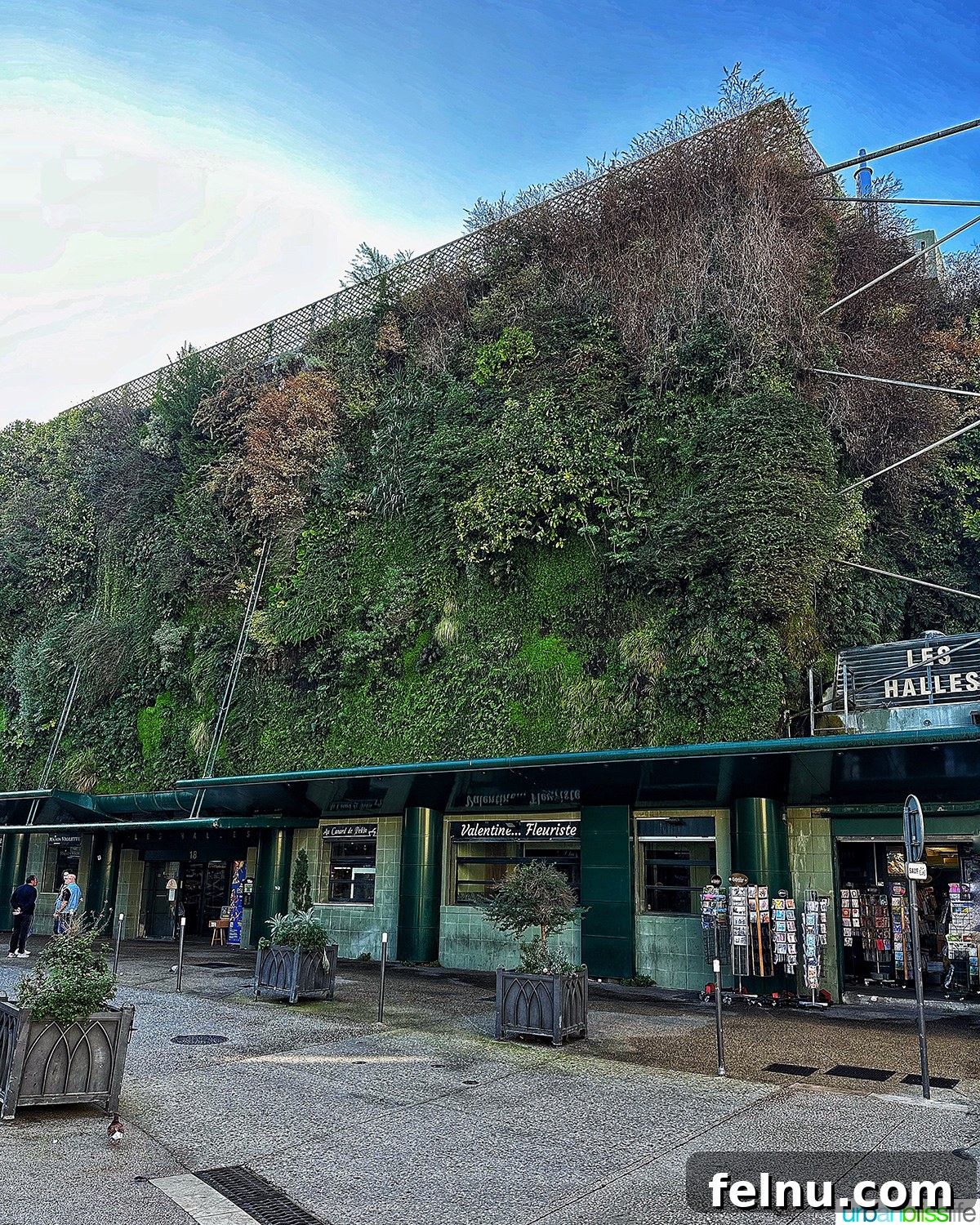 Exterior of Les Halles Avignon food market