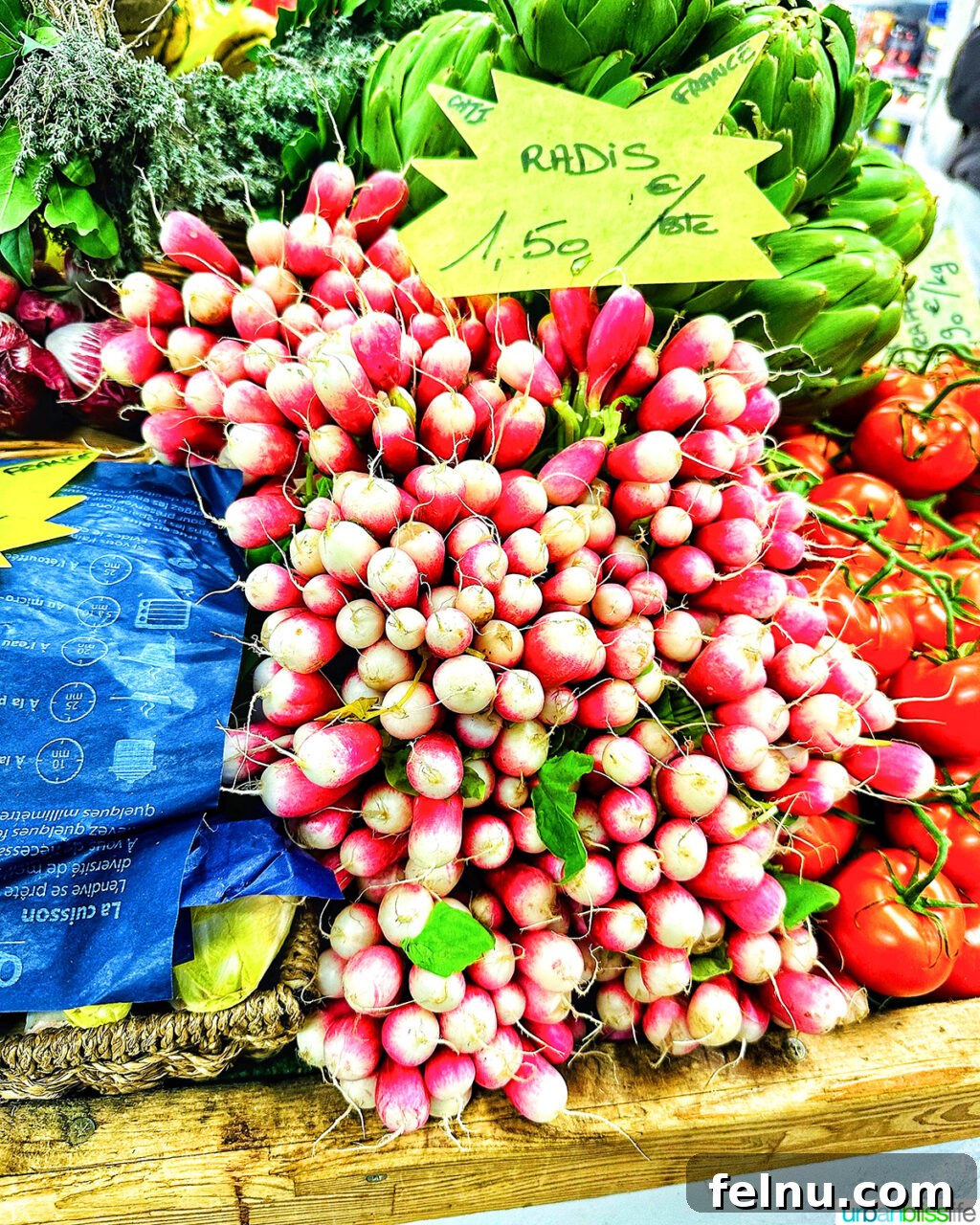Radishes at Les Halles Avignon