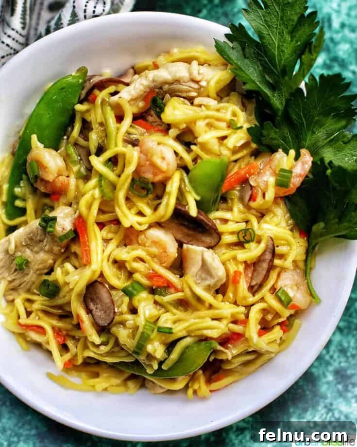 Pancit Canton noodles