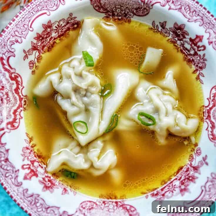 Wonton Noodle Soup