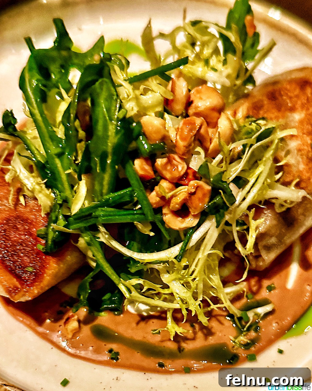 Carlotto's New York Slice 5 A plate of Wild Mushroom Crespelle at Carlotto restaurant in NYC.