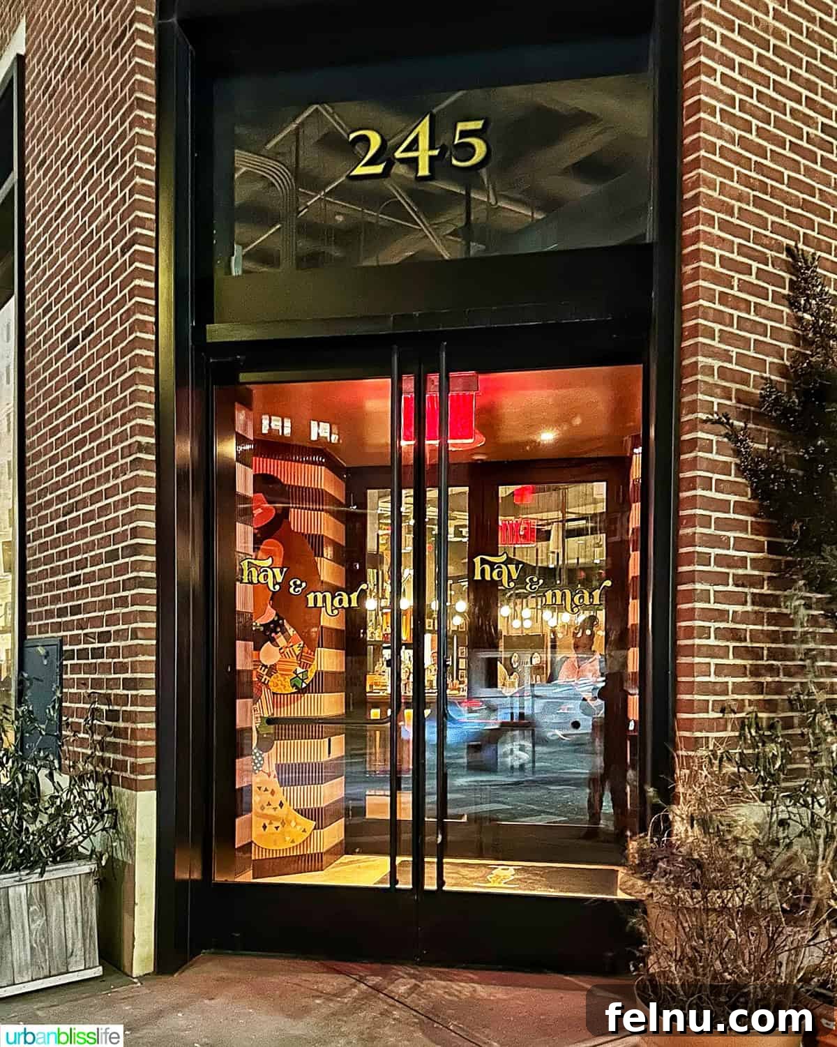 Hav and Mar Restaurant New York City 2 exterior of Hav and Mar restaurant in New York City, New York.