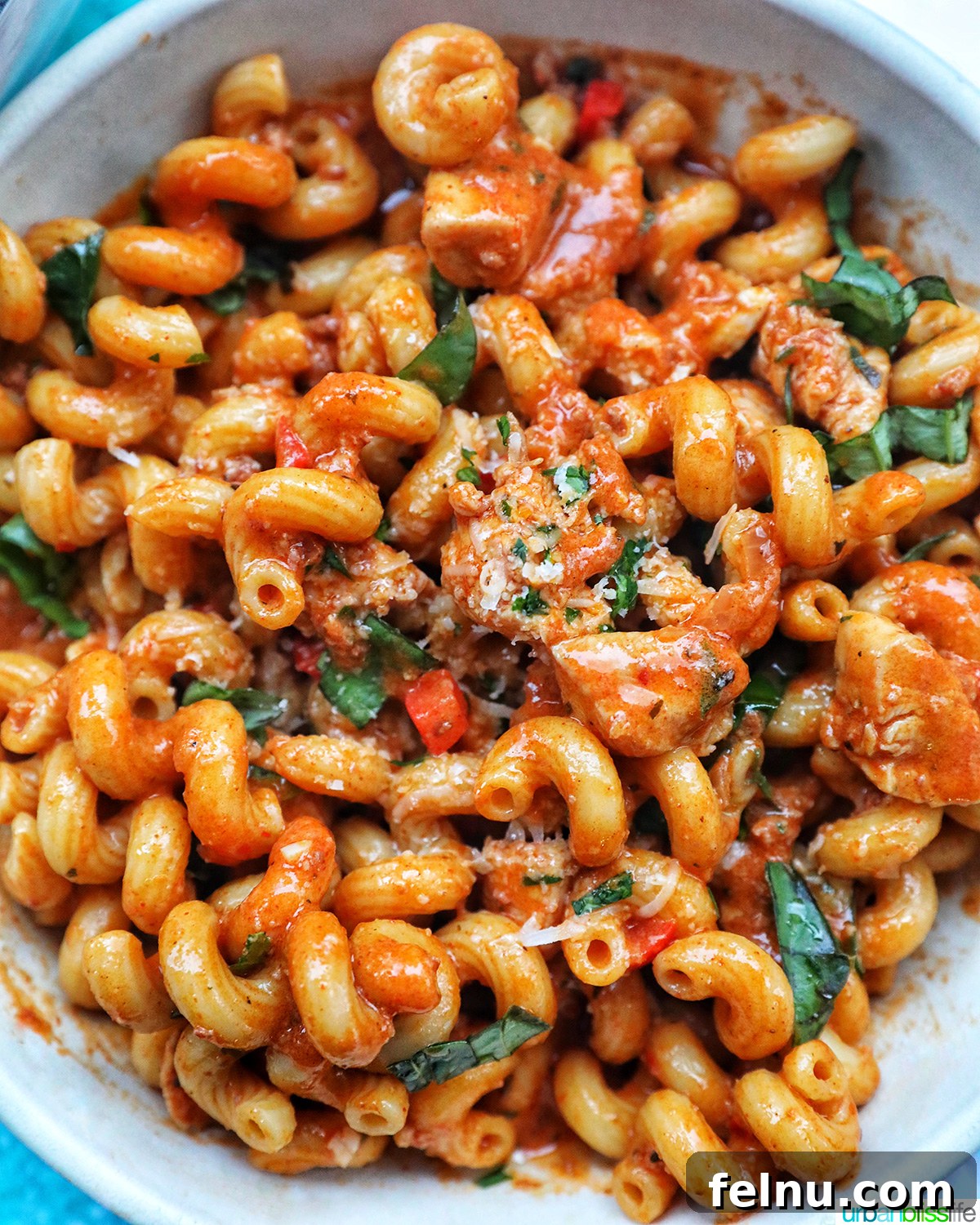 Chorizo Chicken Pasta
Sizzling Chorizo Chicken Pasta 19 Bowl of chorizo chicken pasta.