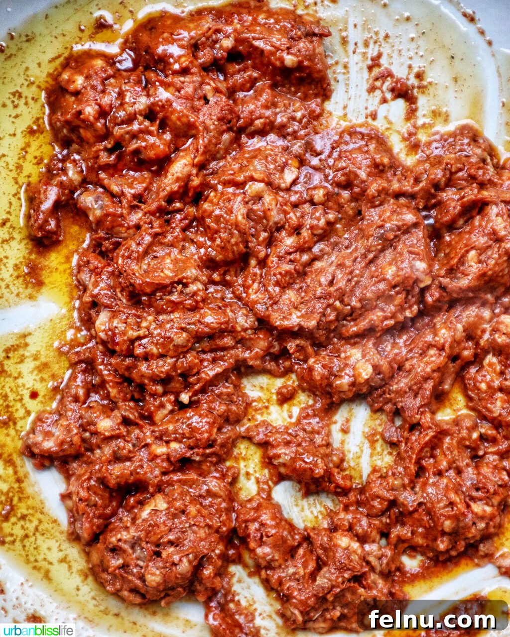 Chorizo Chicken Pasta
Sizzling Chorizo Chicken Pasta 7 Ground chorizo cooking in a pan.