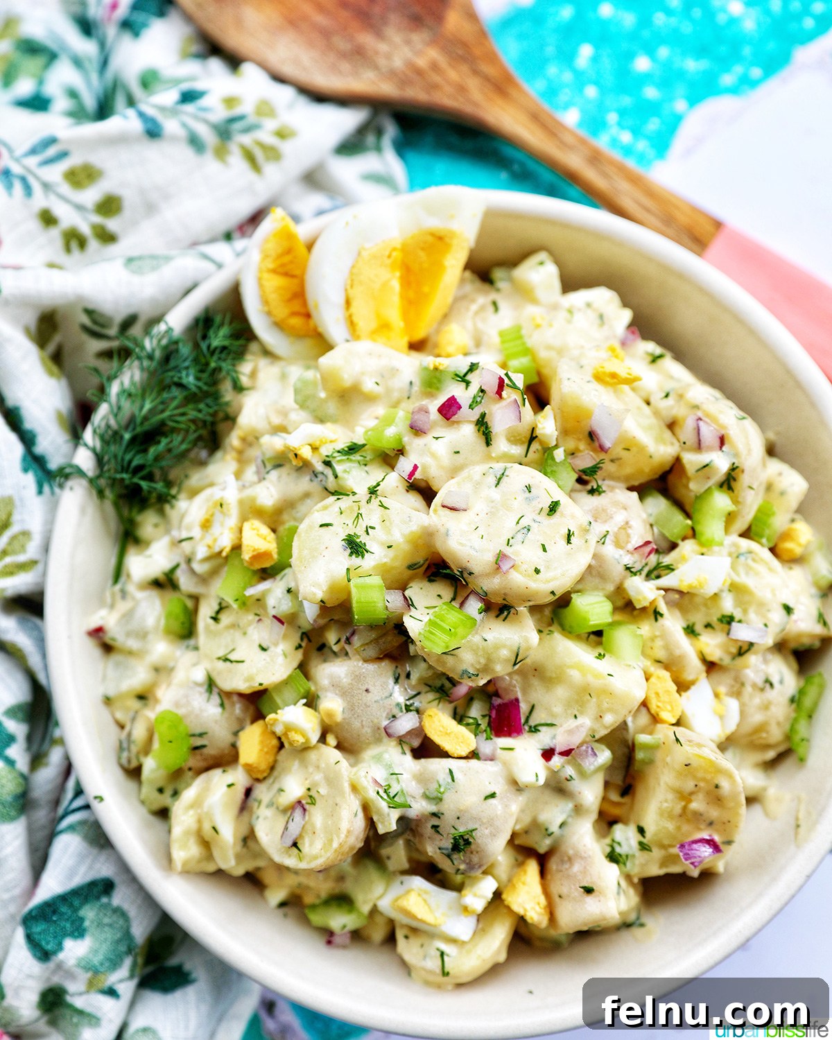 Dill Pickle Potato Salad Zesty Dill Pickle Potato Salad 12 Dill Pickle Potato Salad Serving Suggestion - Perfect for picnics and BBQs.