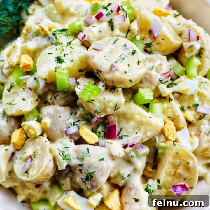 dill pickle potato salad