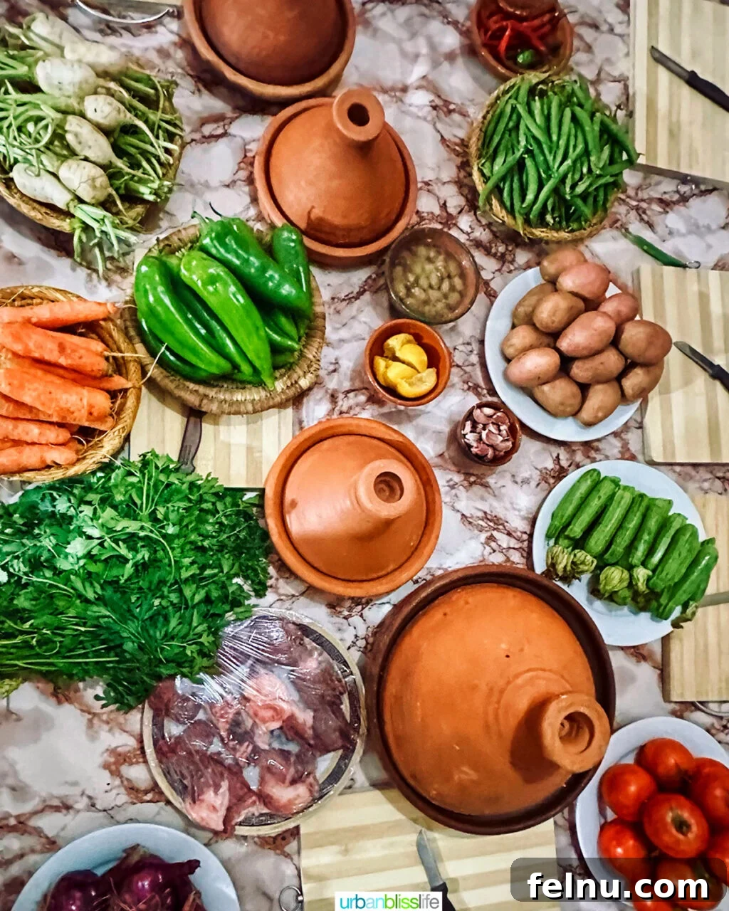 Morocco Unveiled: A 10-Day Journey from Coast to Desert 13 Preparing tagine and vegetables in a Moroccan cooking class.