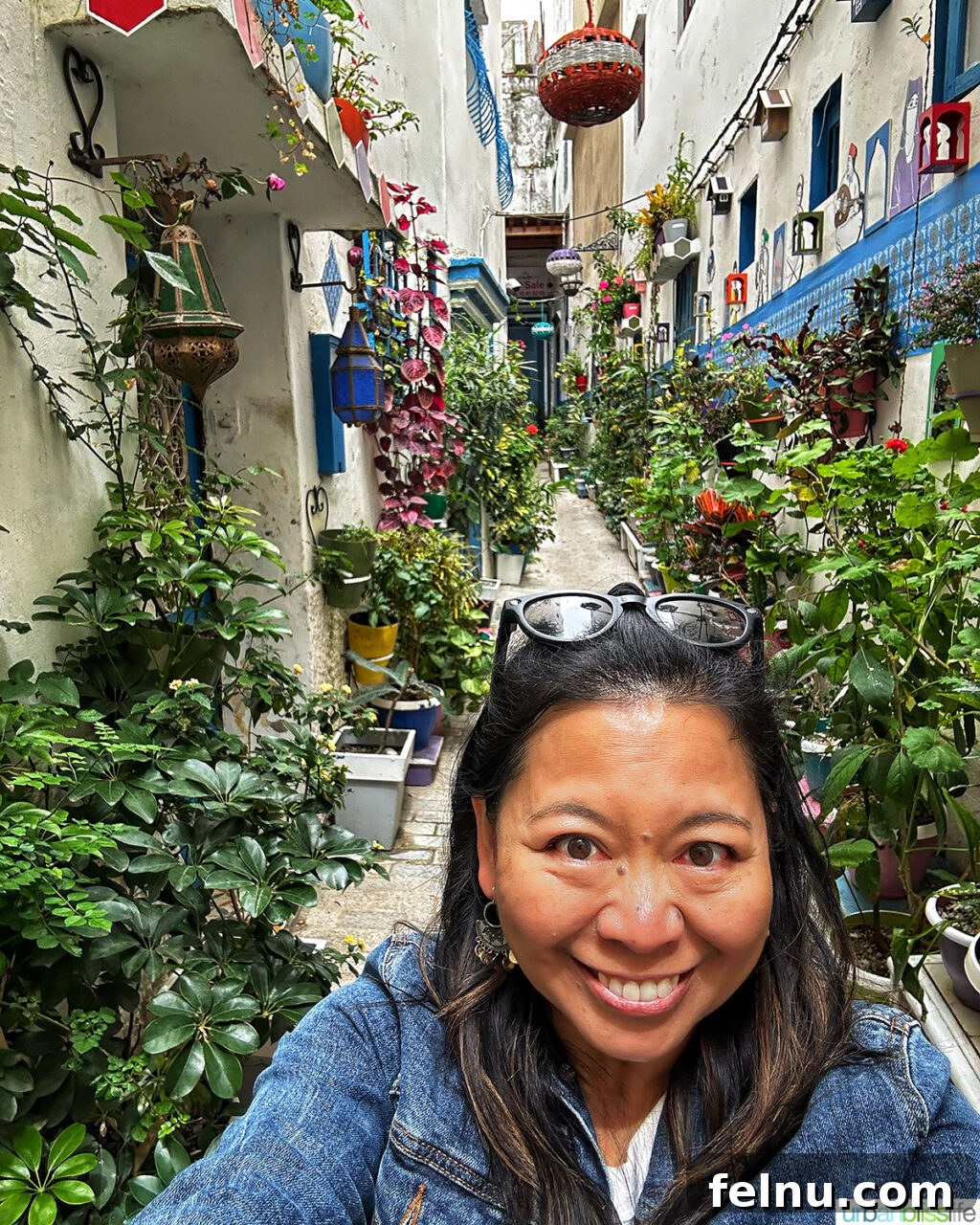 Morocco Unveiled: A 10-Day Journey from Coast to Desert 30 A colorful street in Tangier, Morocco.