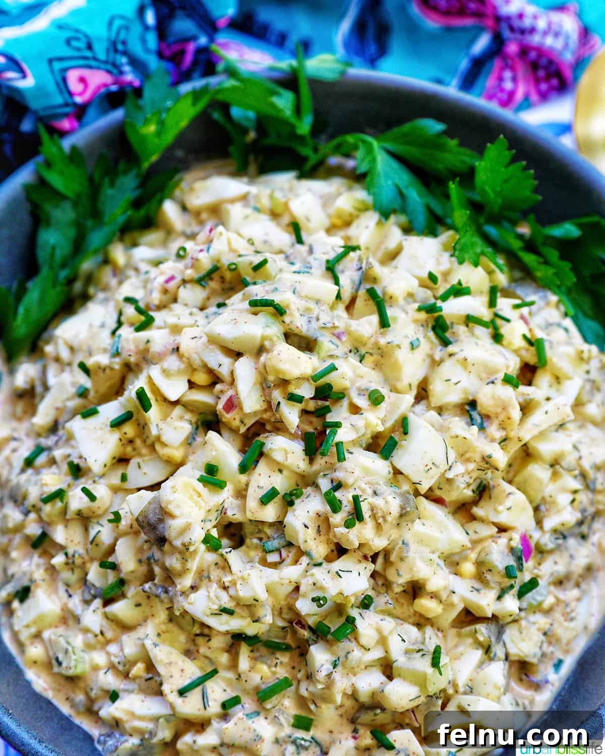 Dill Pickle Egg Salad Delight 2 Bowl of Dill Pickle Egg Salad