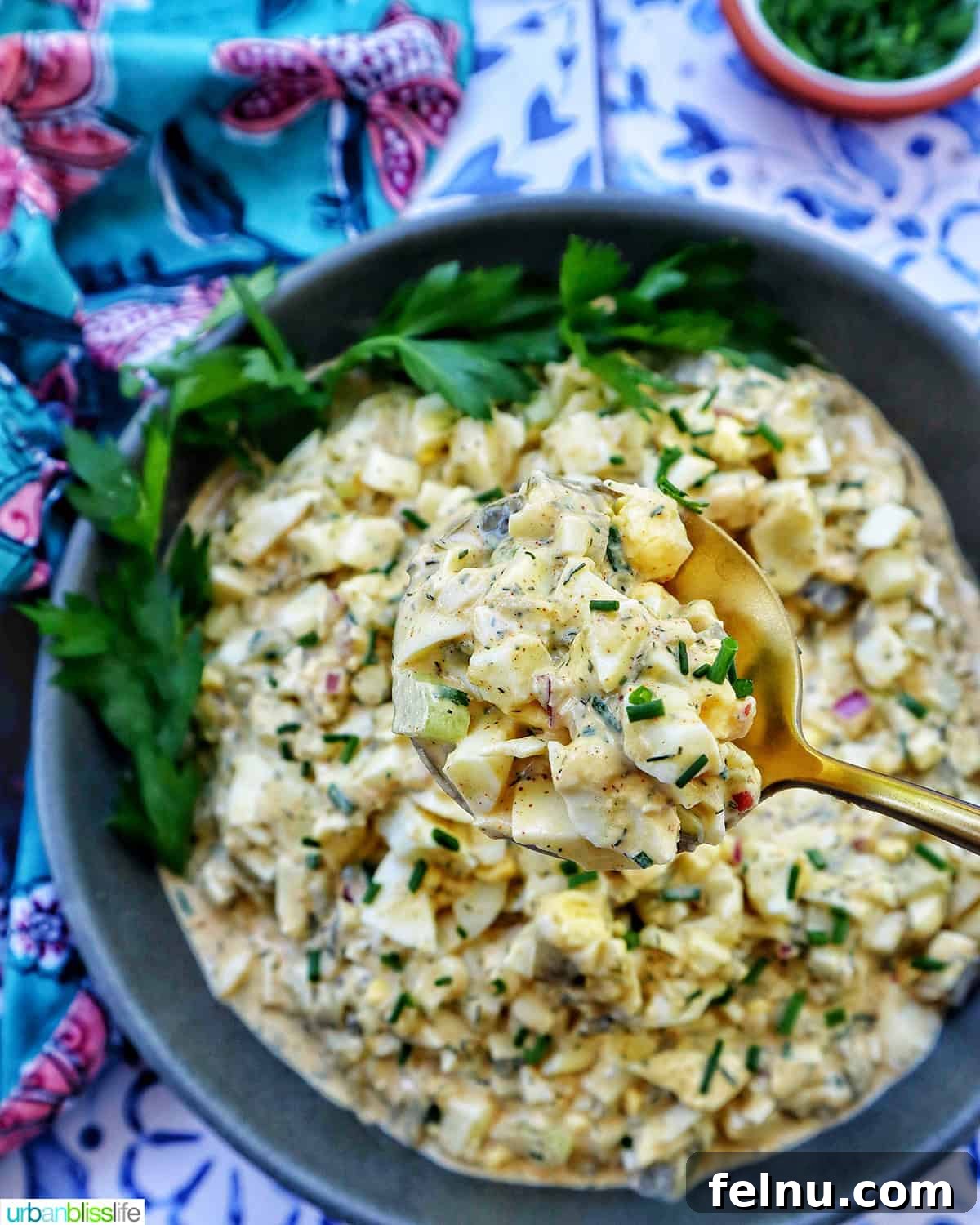 Dill Pickle Egg Salad Delight 7 Spoonful of Dill Pickle Egg Salad