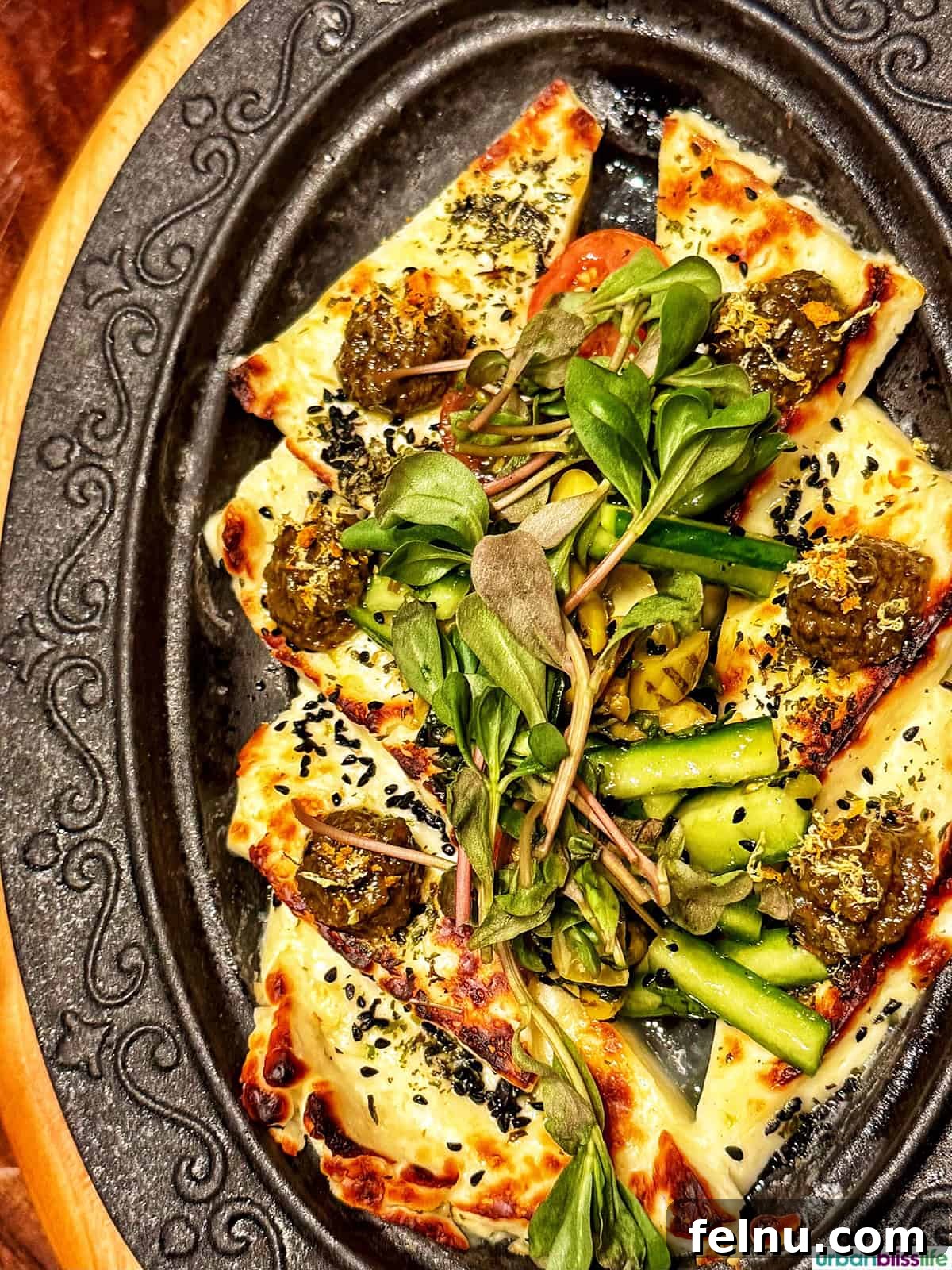 Montreal's Culinary Hotspots 20 A grilled haloumi platter at Damas restaurant in Montreal Canada
