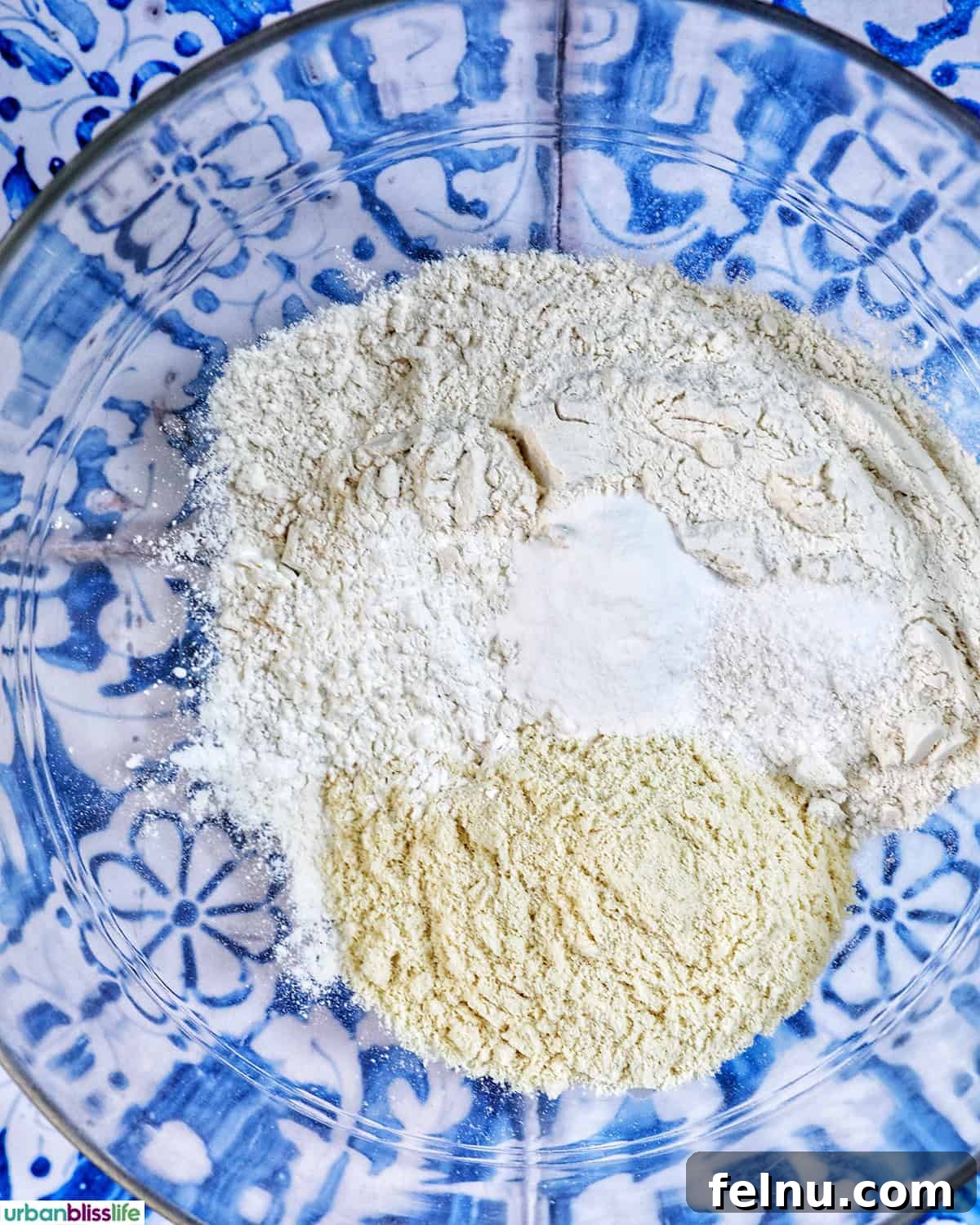 Cookies and Cream Protein Delight 5 Dry ingredients for cookie batter