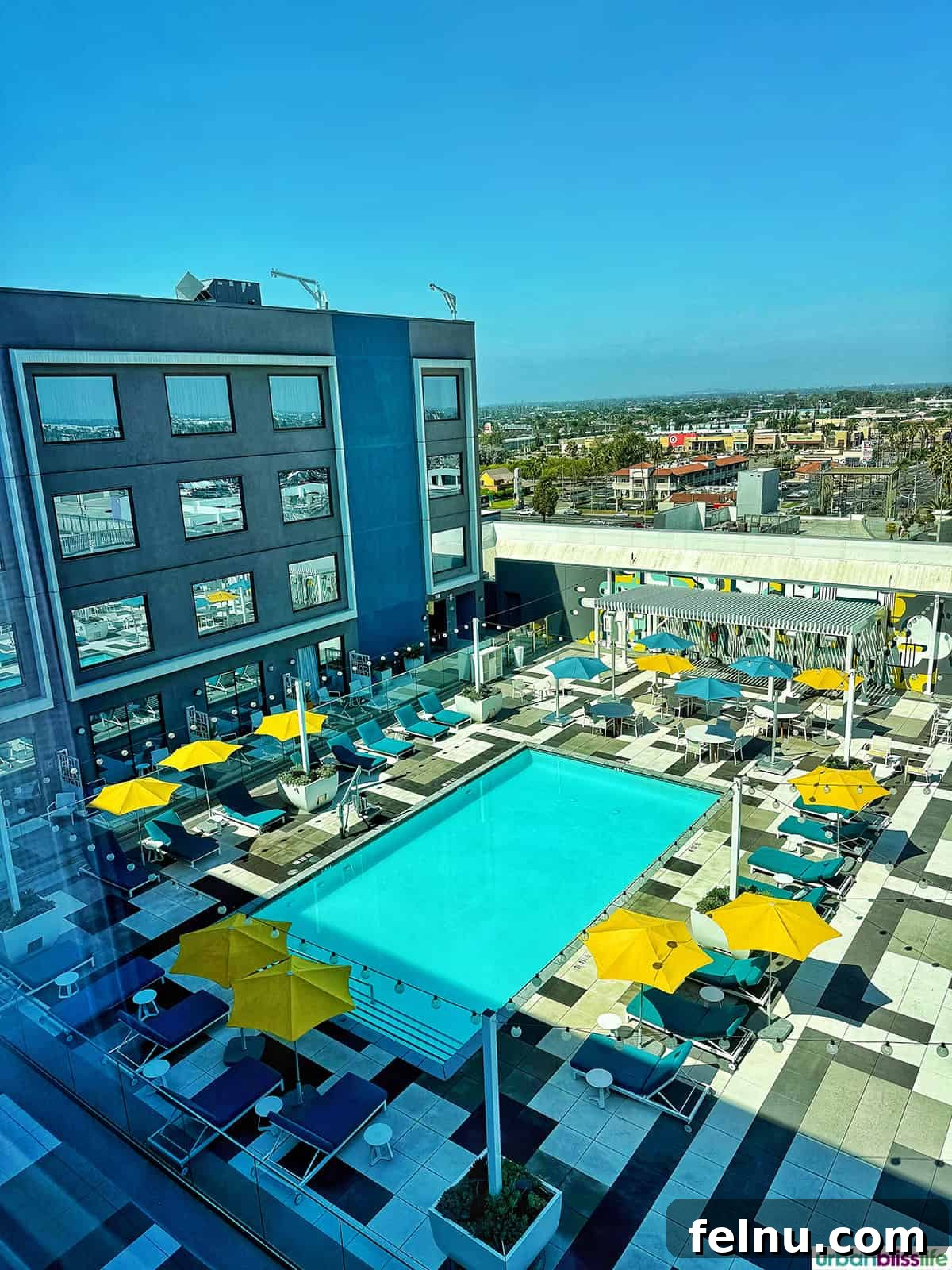 Boysenberry Bliss: A Food Lover's Journey Through Knott's Berry Farm 20 A refreshing hotel pool