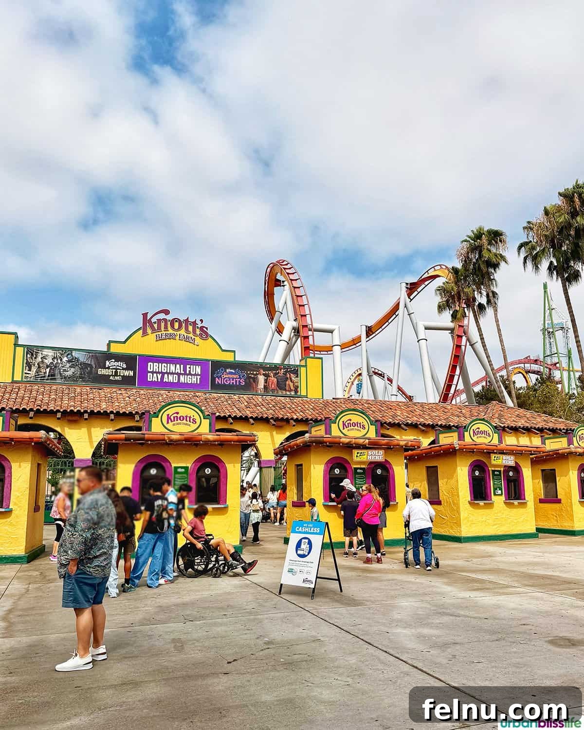 Boysenberry Bliss: A Food Lover's Journey Through Knott's Berry Farm 3 The iconic entrance to Knott's Berry Farm