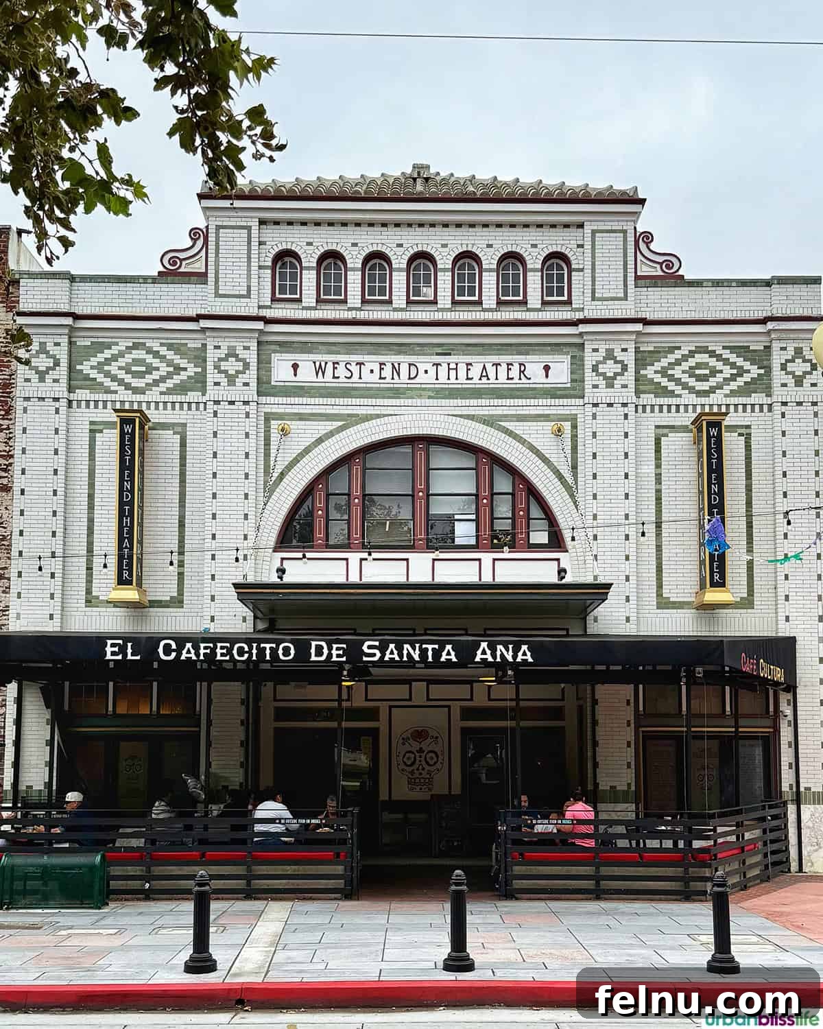 Downtown Santa Ana Eateries 21 The exterior of Cafe Cultura.