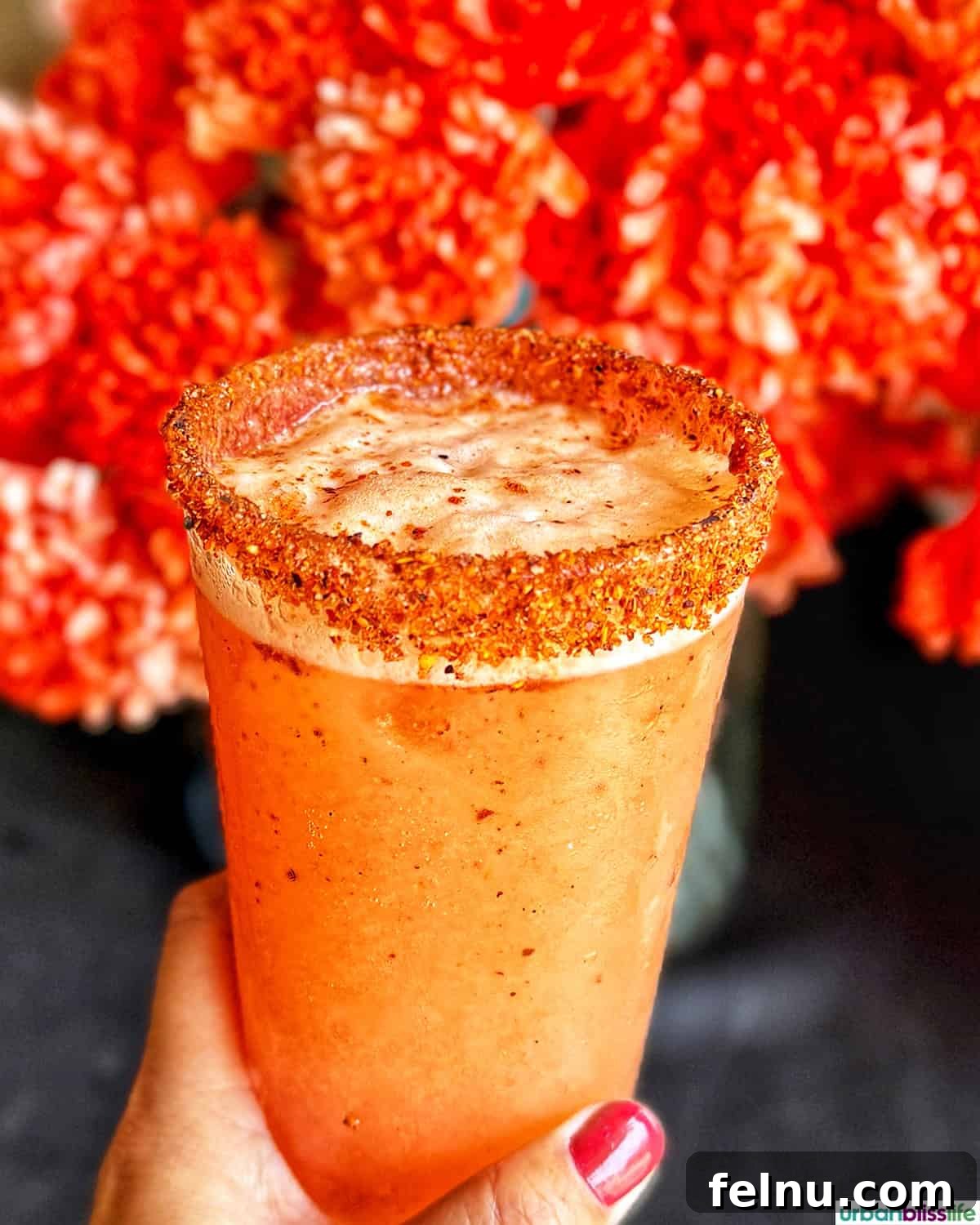 Downtown Santa Ana Eateries 6 A refreshing orange drink at Alta Baja Market.