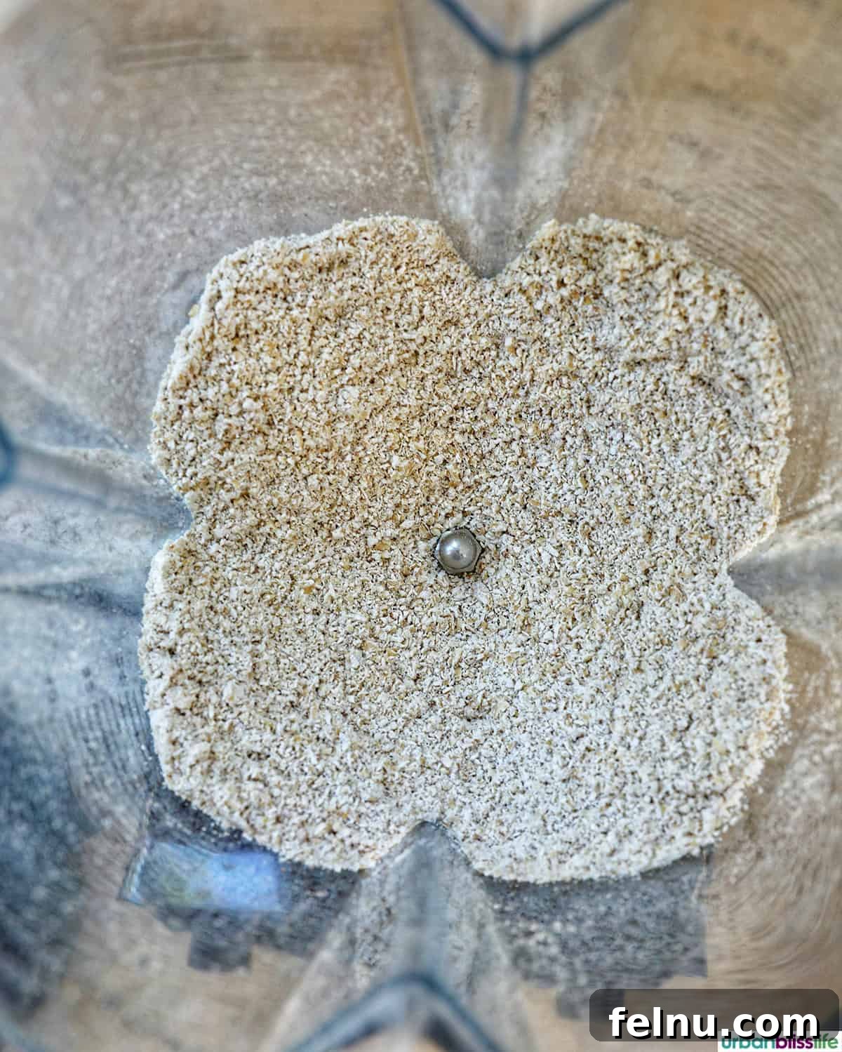 Step 1: Pulse the oats