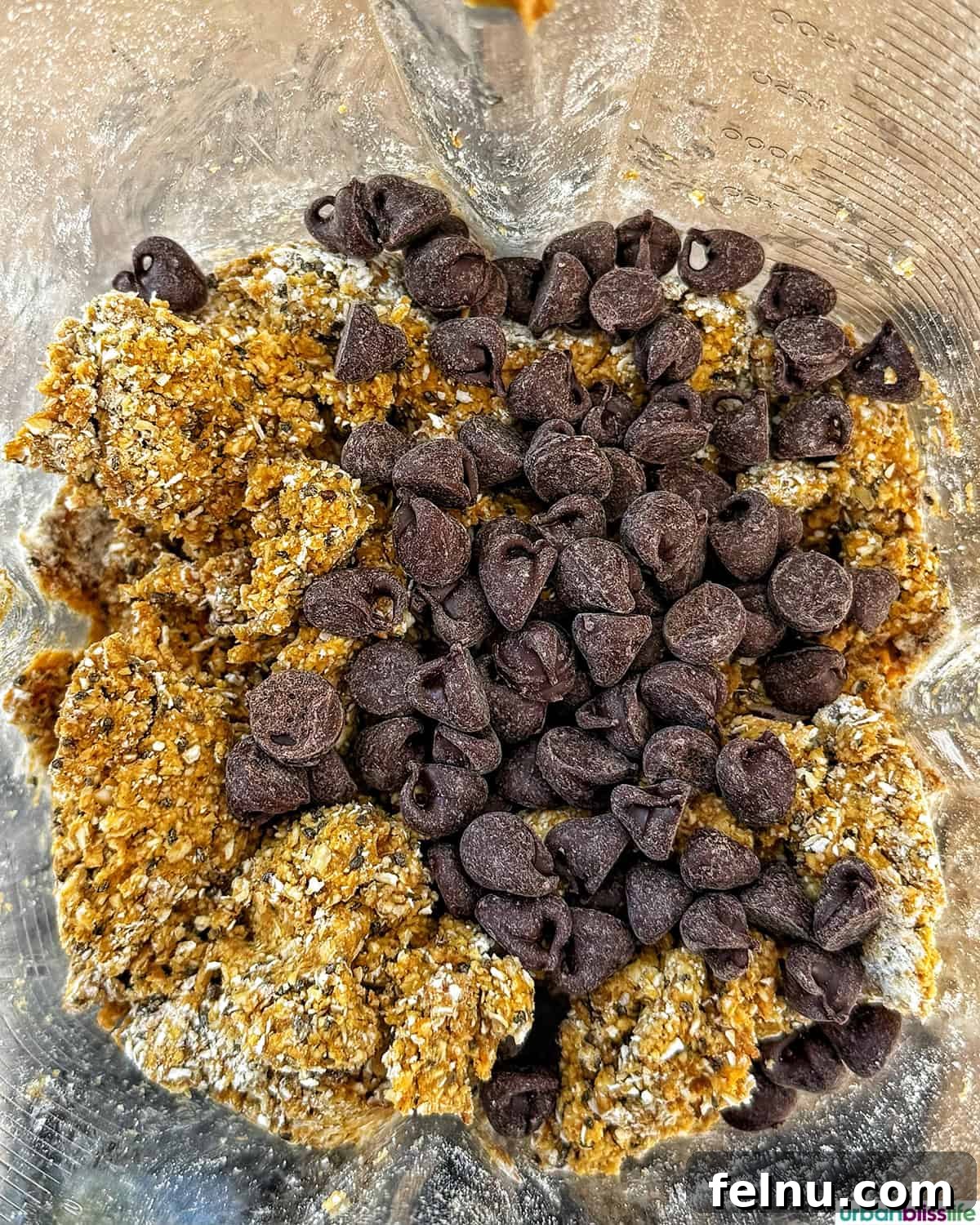 Step 4: Mix in the chocolate chips