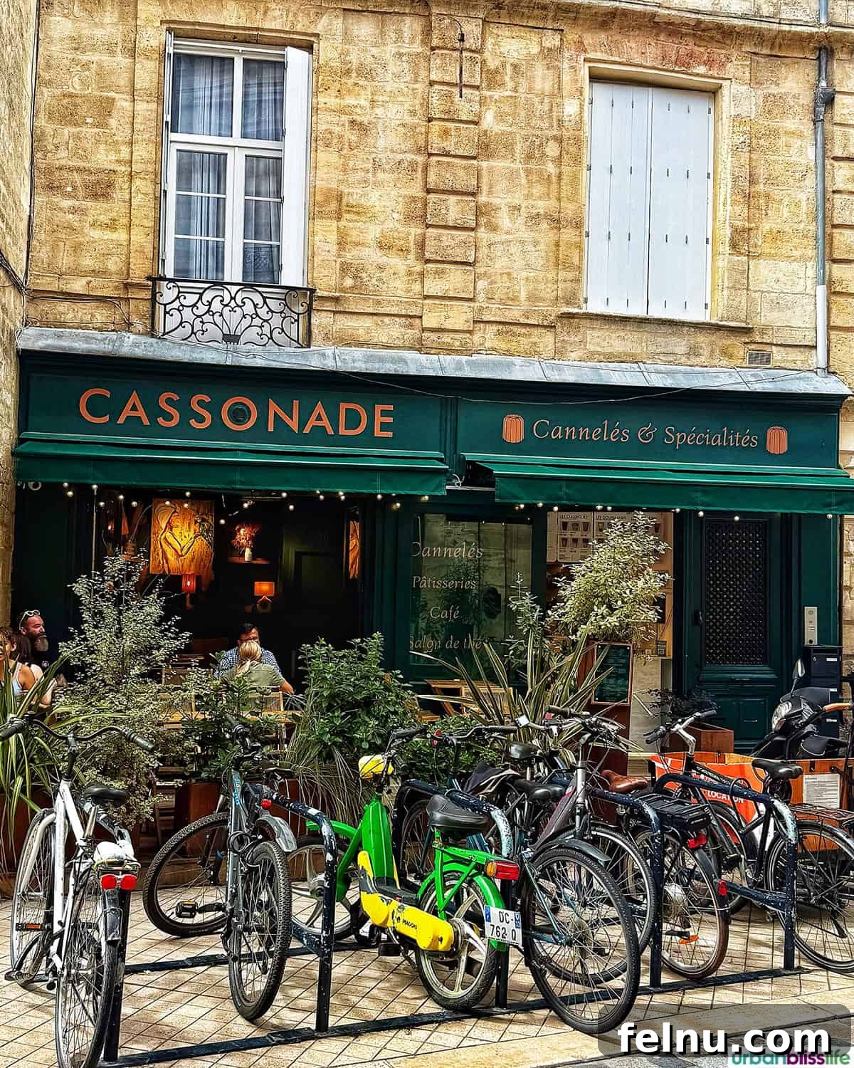 Bordeaux: A Baker's Dozen Expedition 14 The charming exterior of Cassonade bakery in Bordeaux, France, with its inviting facade and traditional appeal.