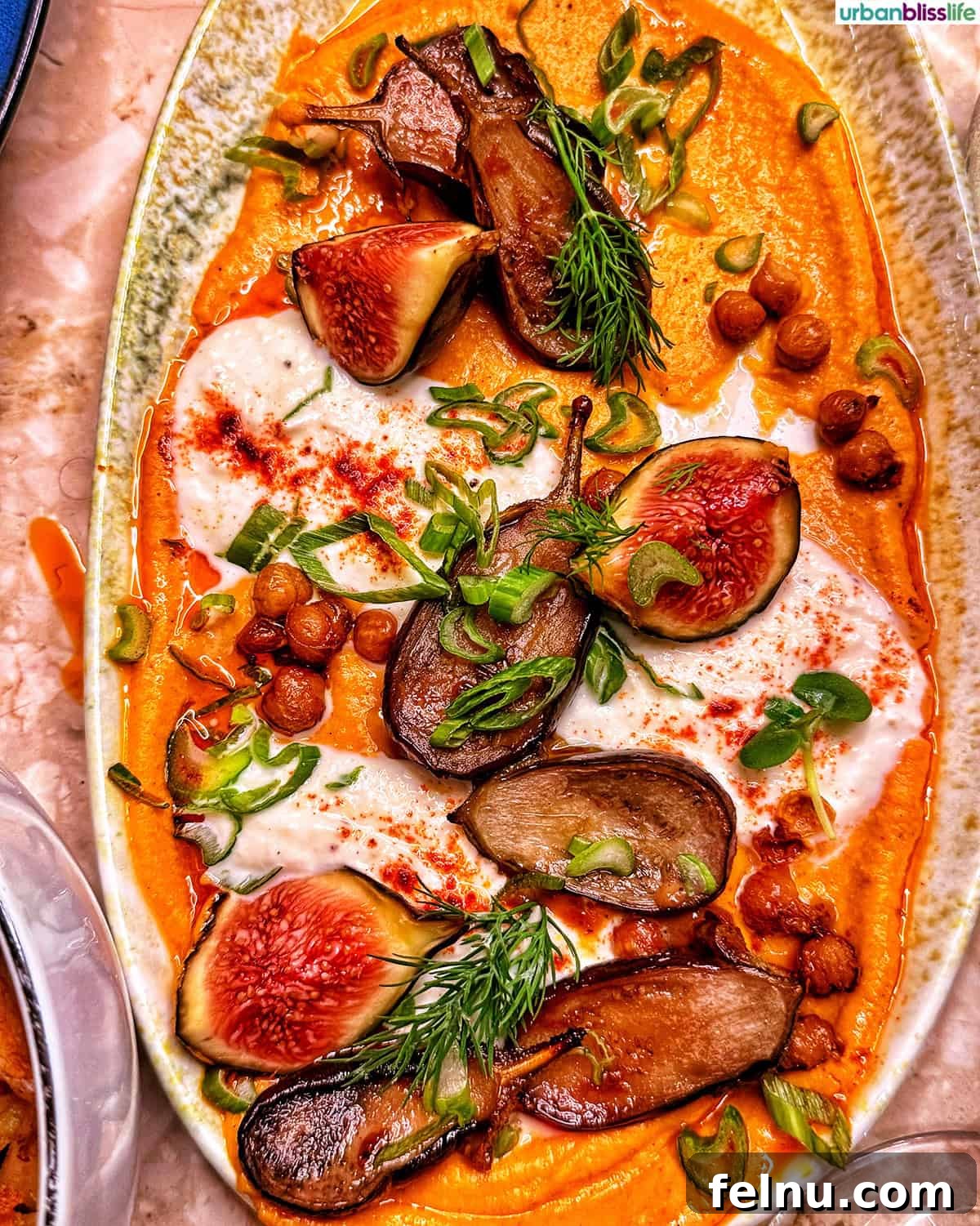 Montpellier's Gastronomic Guide: Where to Indulge in French Flavors 8 Vibrant hummus and fig platter, a delightful vegetarian option at Angus & Bacchus.