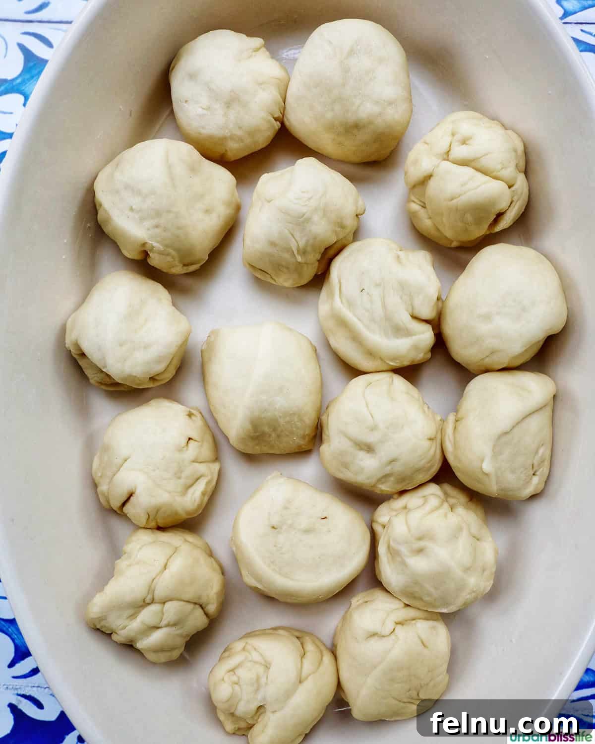 Rolls Ready for Second Proofing