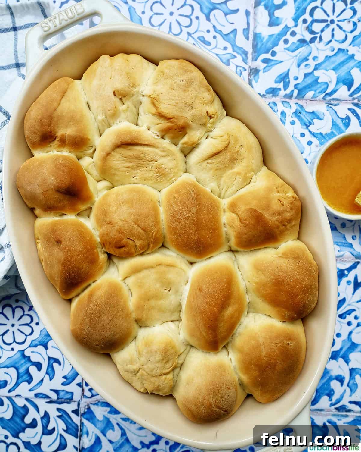 Baked Honey Butter Rolls
