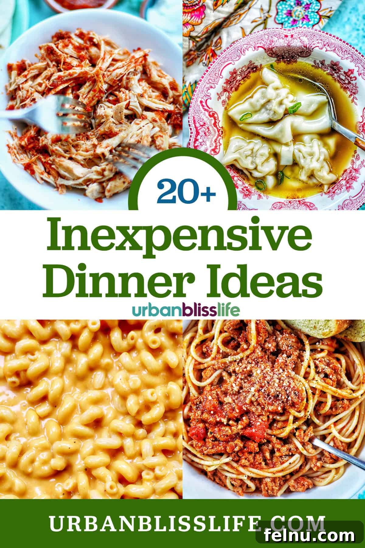Budget-Friendly Recipes 2 20+ inexpensive dinner ideas featuring a variety of affordable and delicious meals.