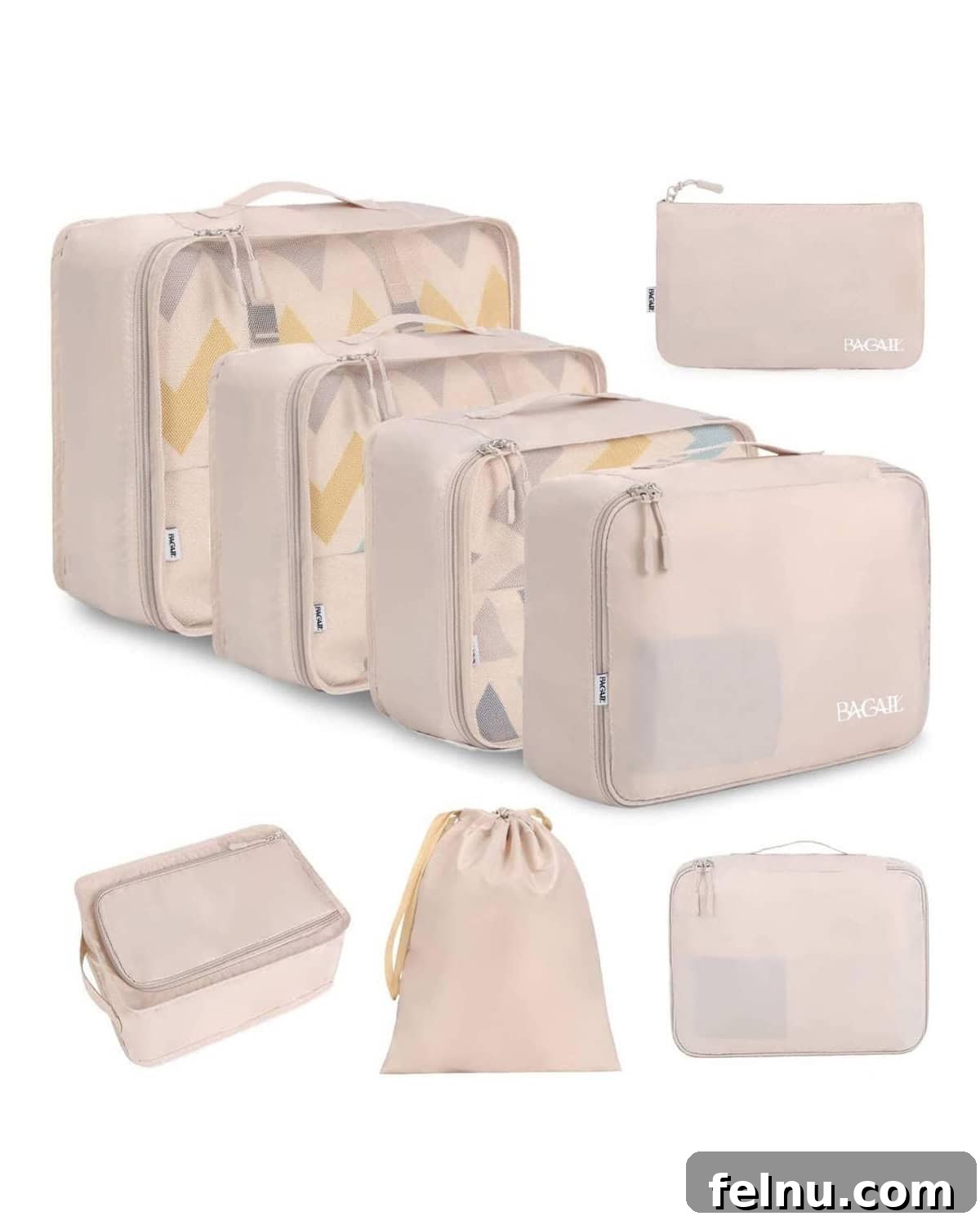 Travel Treasures: Top Picks for 2025 8 set of packing cubes