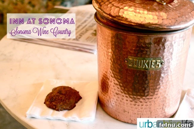Sonoma Wine Country Explored: A Traveler's First Taste 9 Cookies at Inn at Sonoma