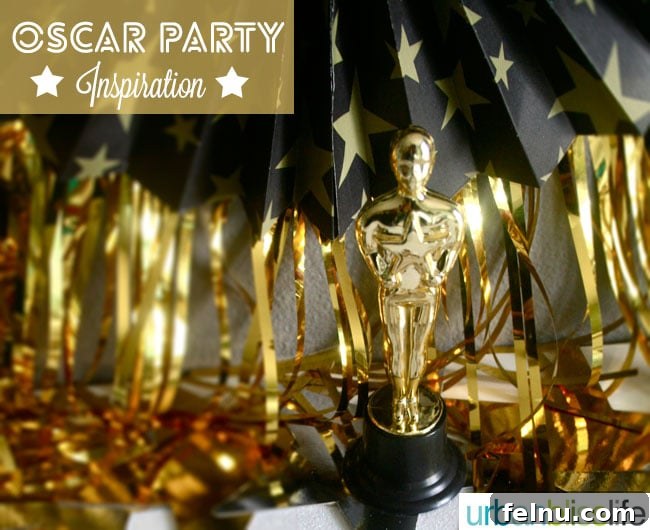 Red Carpet Ready Oscar Celebration 5 oscar replica trophies